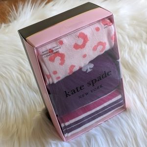 🆕Kate Spade •3-Pack• Crew Socks